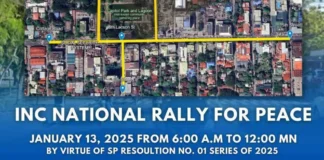 Bacolod Traffic Authority Office, ginapreparar na ang traffic plan sa Nationwide Rally for Peace sang Iglesia Ni Cristo sa Lunes