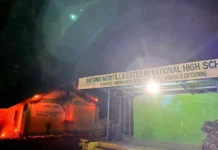 Pagkasunog sang classroom sa Brgy Quintin Remo, Moises Padilla kagab-i, wala sang nakitaan nga foul play Pagkasunog sang classroom sa Brgy Quintin Remo, Moises Padilla kagab-i, wala sang nakitaan nga foul play