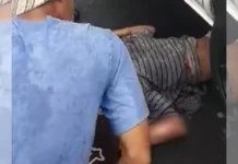 Driver sang motorsiklo, nagdasok sa idalom sang nabungguan nga salakyan sa ciudad sang Bago Driver sang motorsiklo, nagdasok sa idalom sang nabungguan nga salakyan sa ciudad sang Bago