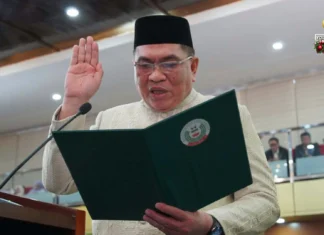 Abdulraof “Sammy Gambar” Macacua, gin-eliher bilang labing una nga Chief Minister sang BARMM