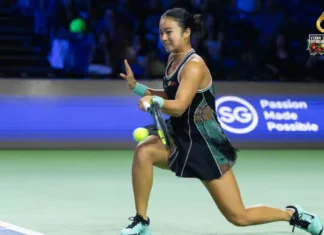 Filipino tennis star Alex Eala, napaslawan batok kay Russian star Diana Shnaider sa round of 16 sang WTA 500 Ningbo Open