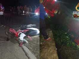 3 pilason sang nabungguan sang hauler truck ang motorsiklo sa Kabankalan City