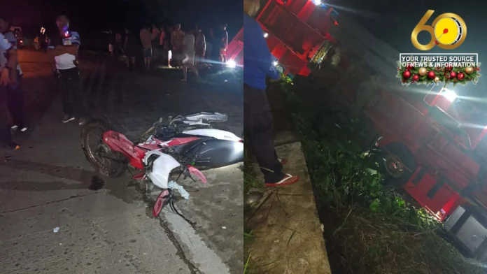 3 pilason sang nabungguan sang hauler truck ang motorsiklo sa Kabankalan City 3 pilason sang nabungguan sang hauler truck ang motorsiklo sa Kabankalan City