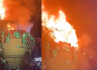 Unstable outlet, posible nga gintunaan sang sunog Canlaon City booth sa Buglasan Festival 2026 sa Dumaguete City, Negros Oriental Unstable outlet, posible nga gintunaan sang sunog Canlaon City booth sa Buglasan Festival 2026 sa Dumaguete City, Negros Oriental
