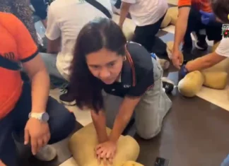 CPR training, ginpatigayon sa Bacolod City Government Center kahapon; Pila ka sektor, nakigbahin