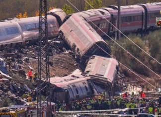 68 ka persona, patay sa pagbunggu-anay sang duha ka high-speed train sa Spain 68 ka persona, patay sa pagbunggu-anay sang duha ka high-speed train sa Spain