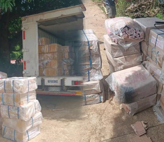 P4.35 million nga balor sang suspected illicit cigarettes, nakumpiskar sa banwa sang Ilog