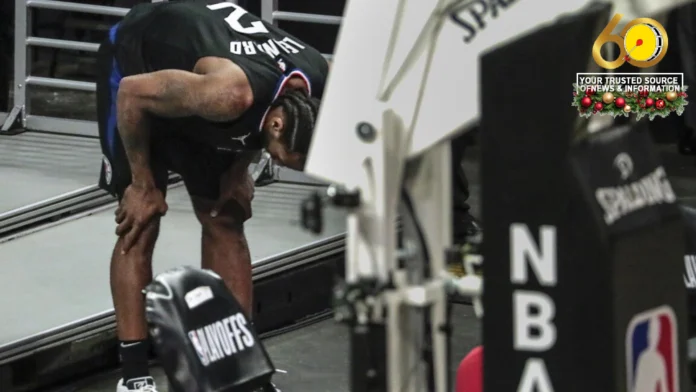 Toronto Raptors star forward Kawhi Leonard, wala nakahampang bangud sa left knee injury Toronto Raptors star forward Kawhi Leonard, wala nakahampang bangud sa left knee injury