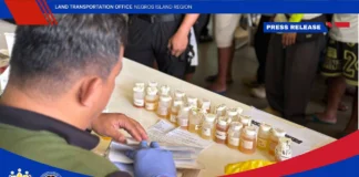 Pito ka mga drivers, nagpositibo sa ginpatigayon nga random drug testing sang LTO NIR sa Bacolod North Bus Terminal