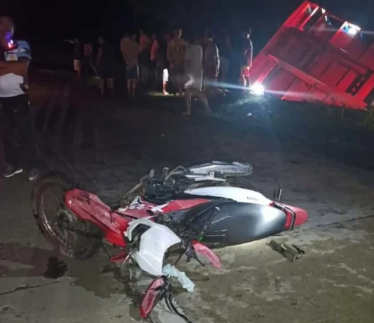 Tatlo ka menor de edad nga sakay sa motorsiklo, pilason matapos mabungguan sang hauler truck sa Kabankalan City