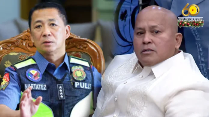 Senator Bato Dela Rosa, ginhatagan sang isa ka semana nga ultimatum sang PNP para mag-surrender Senator Bato Dela Rosa, ginhatagan sang isa ka semana nga ultimatum sang PNP para mag-surrender