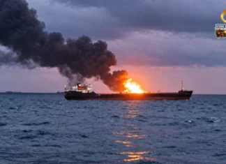 7 ka oil tanker sa Strait of Hormuz, nasunod matapos ma-igo sang naval mines sang Iran