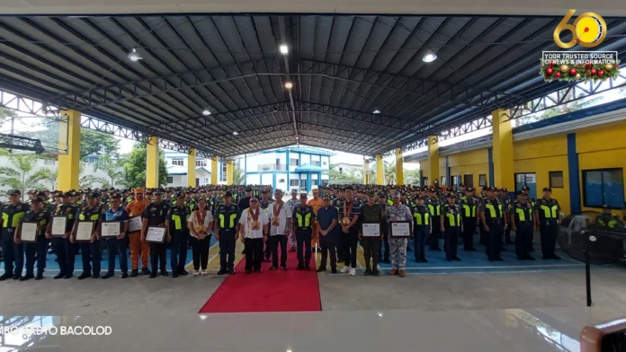 Culmination kag Awarding Ceremony sang kapulisan nga gindeploy sa Masskara Festival 2026, ginpatigayon kaina sang aga Culmination kag Awarding Ceremony sang kapulisan nga gindeploy sa Masskara Festival 2026, ginpatigayon kaina sang aga