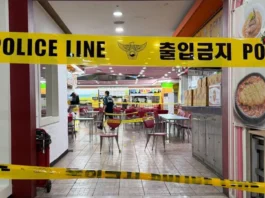 Walo pilason, matapos magpangbuno ang isa ka lalaki sang mga shoppers sang mall sa South Korea