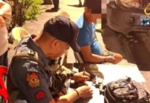 Lalaki nga nakuhaan sang duha ka armas-luthang sa checkpoint sa Talisay City, napasakaan na sang kaso