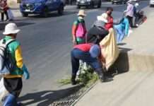 Kinaadu ti basura, agtultuloy a parikut idiay La Trinidad, Benguet kagiddan ti umadanin a holiday season