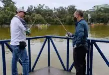 Dua pulo nga indibidual, nakipaset iti kaleppas a fishing tournament; burnham lake, napunpunon ti tilapia, paltat ken dadduma pay