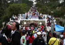 Public Order and Safety Division, nakasaganan a mang-asistar iti maseknan nga opisina iti panakaimanehar dagiti turista bayat ti holy week iti Baguio City