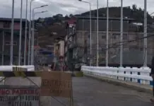Pines Park Bridge idiay La Trinidad Benguet, agserra inton bigat