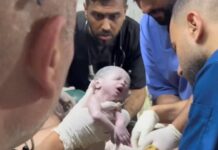 Maladaga idiay Gaza, naisalakan manipod iti tiyan ti ina a napapatay iti panagraut ti Israel