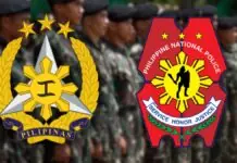 Armed Forces of the Philippines ken Philippine National Police, agtaltalinaed a nasungdo iti Commander in Chief ti pagilian