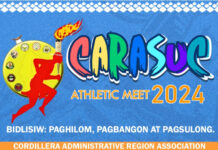 2024 Cordillera Administrative Region Association of State Universities and Colleges wenno CARASUC athletic meet, maangay idiay Apayao inton Abril 29 agingga Mayo 3