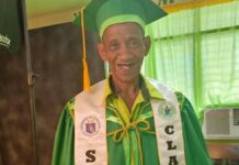 72-anyos a lolo, nagturpos iti Senior Highschool sadiay Aklan