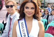 Tarah Valencia, manamnama nga agsagana iti panakisalipna iti Miss Supranational 2025 idiay Poland