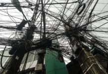 Public Order and Safety Division, dakkel ti nagbalin nga akemda para iti panakaimanehar dagiti naka-oy-oy a kable wenno dangling wires iti siudad