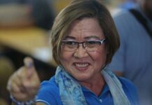 Maudi a kaso ni sigud a Senador Leila de Lima, na-dismiss