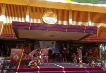 Publiko, maal-allukoy a makipaset iti umadanin nga Adivay Festival a maipatungpal sadiay La Trinidad, Benguet