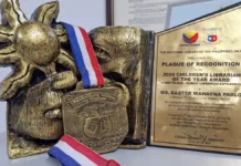 Baguio City Library, nakaawat iti 2024 Children’s Librarian of the Year award bayat ti 8th International Conference on Children and Young Adults Librarianship