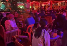 Panagregget dagiti otoridad idiay Poblacion, Buyagan, La Trinidad, Benguet para iti linak ken kappia, agtultuloy