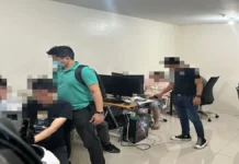 Sangapulo ket pito a foreign national nakemmeg iti na-raid nga scam hub idiay Makati
