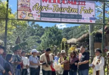 Agri-Tourism Fair a paset ti 124th Adivay Festival idiay Wangal, La Trinidad, Benguet, nailukaten iti publiko