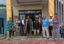 Walo a pamilya idiay Barangay Gobgob, Tabuk City, nagbakwit gapu paylaeng iti typhoon Nika