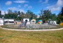 Dua a fountains idiay Rose Garden iti siudad iti Baguio, manamnama a mailukat iti publiko