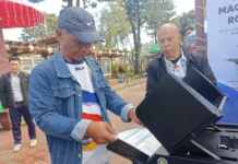 Umuna nga aldaw a panakaipatungpal ti Automated Counting Machine Roadshow idiay munisipyo ti La Trinidad, balligi a naipatungpal