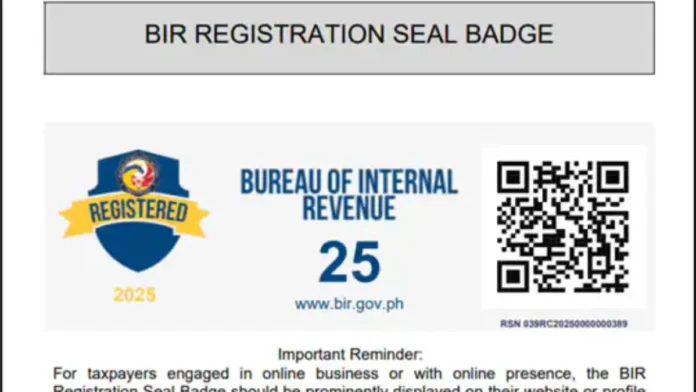 BIR SEAL BADGE
