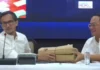 Dokumento ti ahensia ken dadduma pay a napateg a papeles ti DPWH, impaima ni outgoing DPWH Sec. Dizon kenni incoming DPWH Sec. Lopez