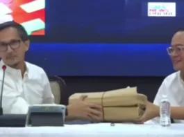 Dokumento ti ahensia ken dadduma pay a napateg a papeles ti DPWH, impaima ni outgoing DPWH Sec. Dizon kenni incoming DPWH Sec. Lopez