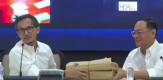 Dokumento ti ahensia ken dadduma pay a napateg a papeles ti DPWH, impaima ni outgoing DPWH Sec. Dizon kenni incoming DPWH Sec. Lopez