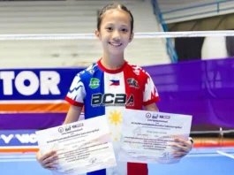 10-anyos na badminton player mula Baguio, nag-uwi ng dalawang parangal sa international tournament