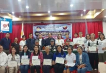Nagduduma a service providers, napadayawan ita nga aldaw idiay Baguio City Jail Male Dormitory