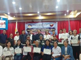 BJMPRO-CAR ken dadduma a service providers, nagpinnirma iti Memorandum of Agreement kas panangsuporta kadagiti programa para kadagiti PDLs