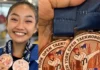 Cordilleran Taekwondo Player, nakagun-od iti medalya iti Taekwondo Championships idiay New York