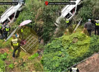 Tatlong indibidwal, sugatan sa dalawang magkahiwalay na aksidente sa Buguias, Benguet
