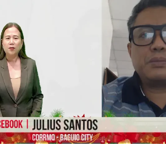 CDRRMO Baguio City, agtultuloy a nakamonitor kagidan iti iseserek ti Bagyong Rosal (International Name: Champi) iti PAR ita nga aldaw