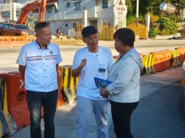 Infrastructure project sadiay Tuba, Benguet, binisita ni Newly appointed DPWH Sec. Lopez