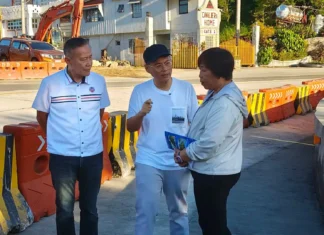 Infrastructure project sadiay Tuba, Benguet, binisita ni Newly appointed DPWH Sec. Lopez